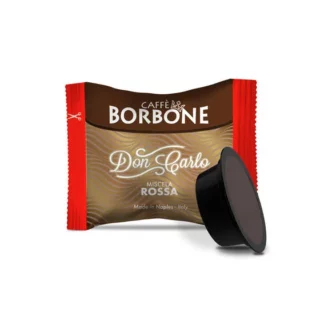 50 Capsules Borbone Don Carlo ROSSA (Lavazza Modo Mio)
