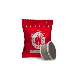 50 Capsules Borbone Lavazza Point® Mélange ROUGE