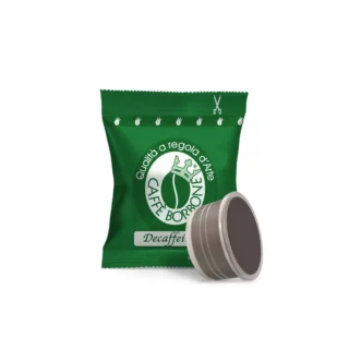 50 Capsules Borbone Lavazza Point® GREEN DEK Blend